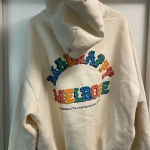 limited edition los angeles melrose madhappy hoodie(willing to bargain)